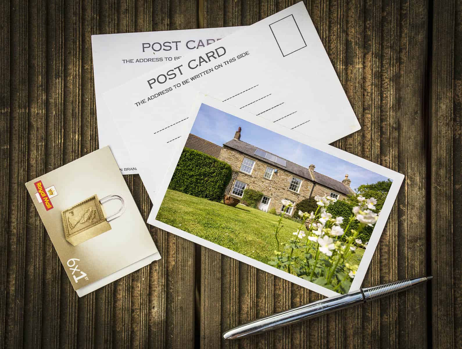 Rye Hill Farm Camping Northumberland Holiday Postcards