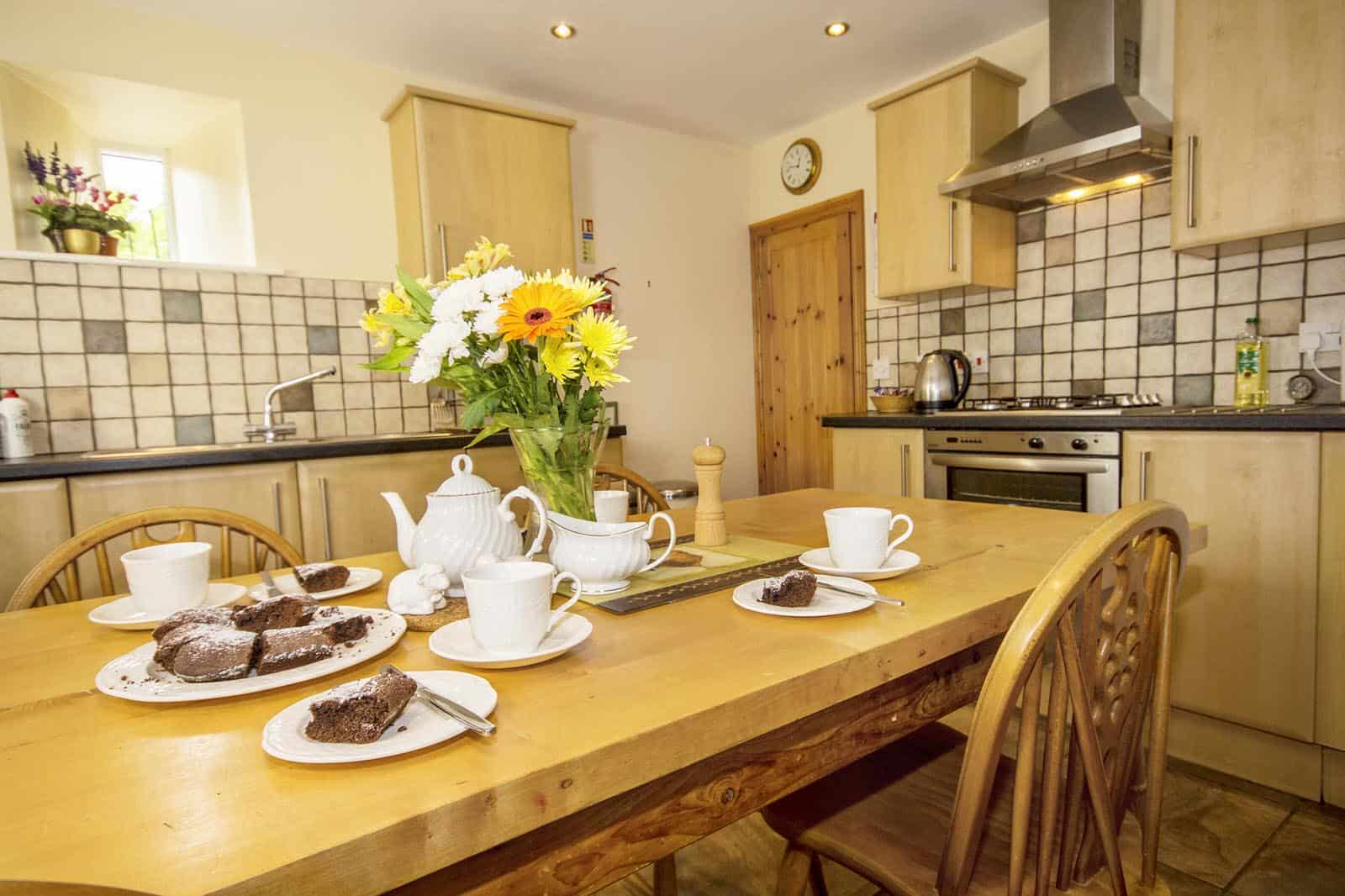 Holiday cottage kitchen with everything you need